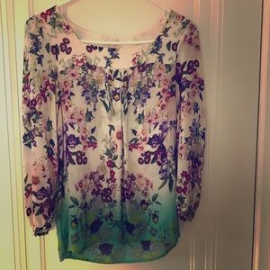 Anthropologie blouse by Meadow Rue